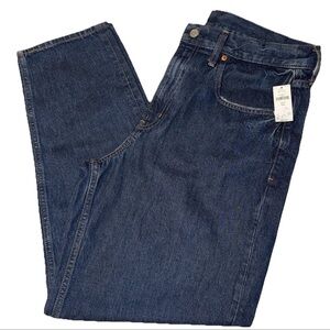 GAP High Rise Barrel Jeans Dark Wash Womens Size 12T